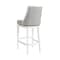 Alaterre Furniture Ellie Bar Height Stool with Back, White ANEL02PDC - alternate 3